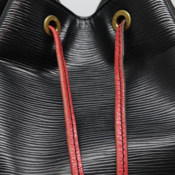 LOUIS VUITTON Epi Noe Shoulder Bag By color Black Red M44017 LV Auth 87772 - Picture 10 of 16